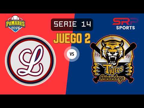 Leones de León 🆚 Tigres de Chinandega - Juego 2 EN VIVO #Pomares2026