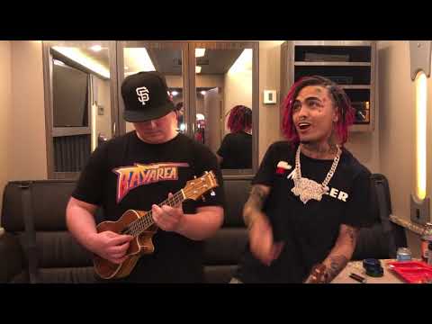 Lil Pump x Einer Bankz SMASHING UKULELE!! (Off White Acoustic)