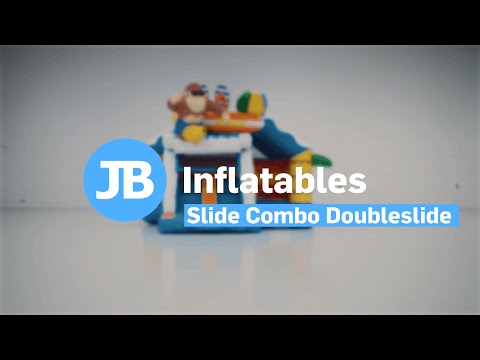 Slide Combo Doubleslide Crocodile Bounce House