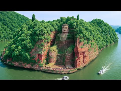 Explore China's Giant Buddha Statue on a Cliff by a Rive
