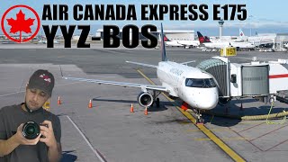 Short Flight on Air Canada Express E175 with Infinite Legroom
