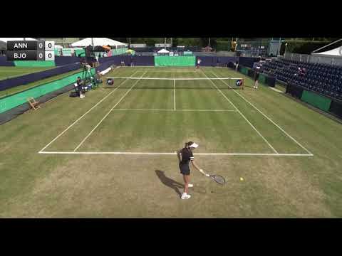 Mirjam Bjorklund - Ann Li | W100 Ilkley 2023 Round of 32 | Incomplete