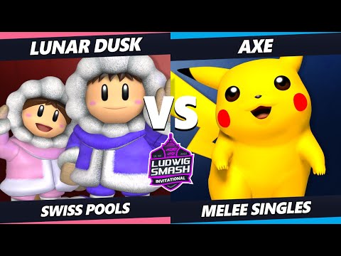 Ludwig Invitational - Axe (Pikachu) Vs. Lunar Dusk (Ice Climbers) SSBM Melee Tournament