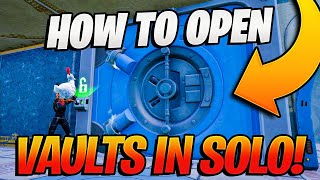 How To Open VAULTS In Solo!