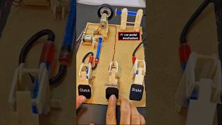 Car Pedal Mechanism (part 2)|"Accelerator, Brake, Clutch – कैसे काम करते हैं Car Pedals?"|#project￼￼