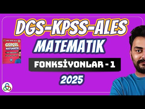 Fonksiyonlar | 1. Video | DGS-KPSS-ALES Matematik | 2026 |