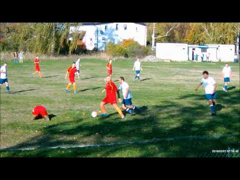 LKS KRZYWICZYNY - LZS ŁĄCZANY - skrót meczu 20.10.2019