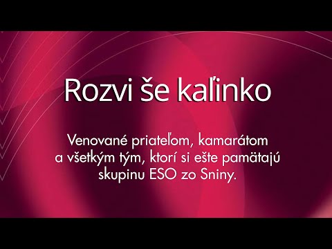 Skupina ESO - Rozvi še kaľinko, Spoza hory slunečko vychodzi