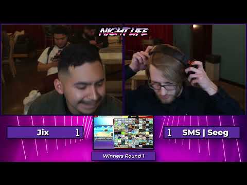 Nightlife 34: Jix (Jigglypuff) vs SMS | Seeg (King K. Rool) Winners Round 1