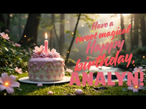 Happy Birthday Analyn