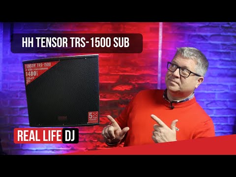 HH Electronics TRE 1500 Sub Close Up Look Mobile DJ Speakers