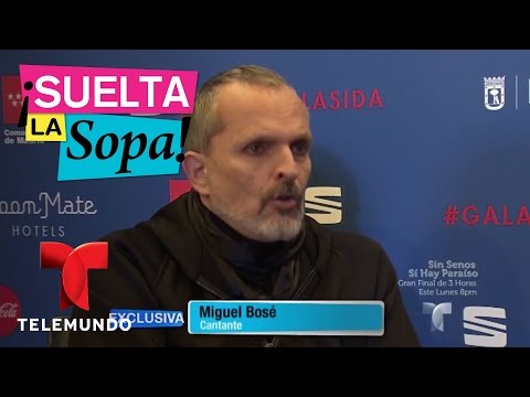 Suelta La Sopa | Miguel Bosé  habló de la familia de Juan Gabriel | Entretenimiento