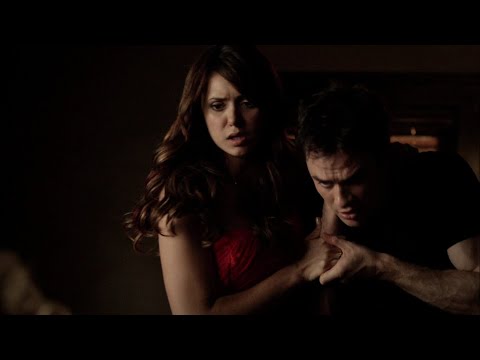 TVD 5x8 - Elena kills Jesse to save Damon's life, Caroline gets upset at her | Delena Scenes HD