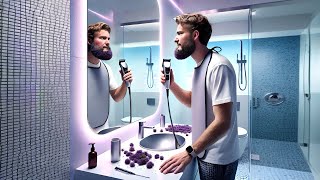 HOW TO SHAVE WITHOUT MAKING A MESS: THE ULTIMATE BEARD APRON REVIEW