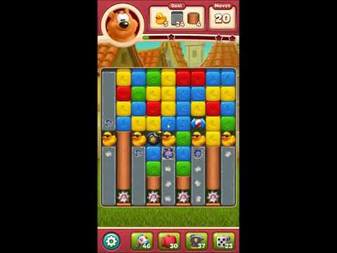 Toon Blast Level 2580 - NO BOOSTERS 🐻🐺🐱 | SKILLGAMING ✔️