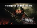 10 Things You Didn't Know About Fallout: New ...