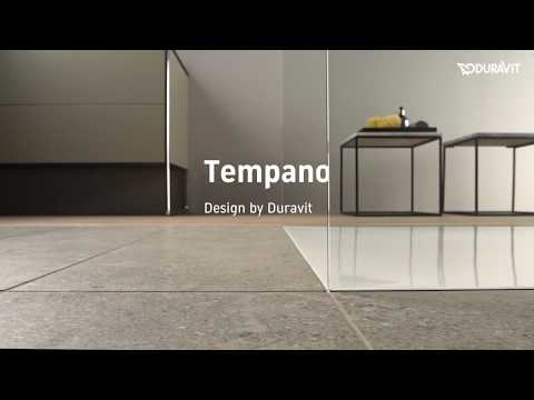 Duravit Tempano douchebak zonder antislip 100x80cm - Wit