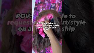 Ready 2 Ship Wigs or Custom Wigs 🤔