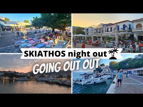 Skiathos town nightlife - going out in Skiathos
