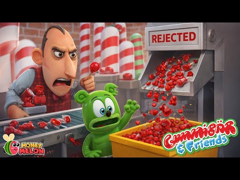 Candy Factory Disaster! Gummy Eats the Entire Order and Rejected!? | Kids Cartoons | Gummy Bear