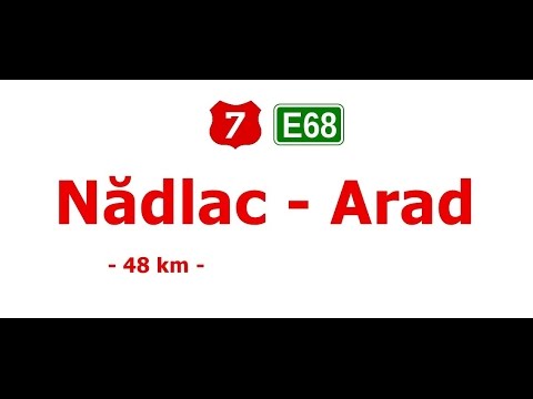 DN 7 (E68): Nădlac - Arad (1.75x)