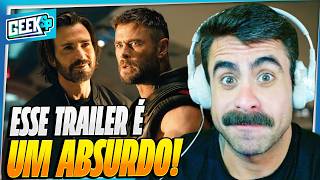 BOMBA! REAGINDO AO TRAILER DE VINGADORE ULTIMATO