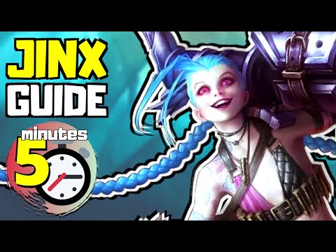 COMPLETE Jinx Guide in less than 5 minutes | League of Legends (Season 10)