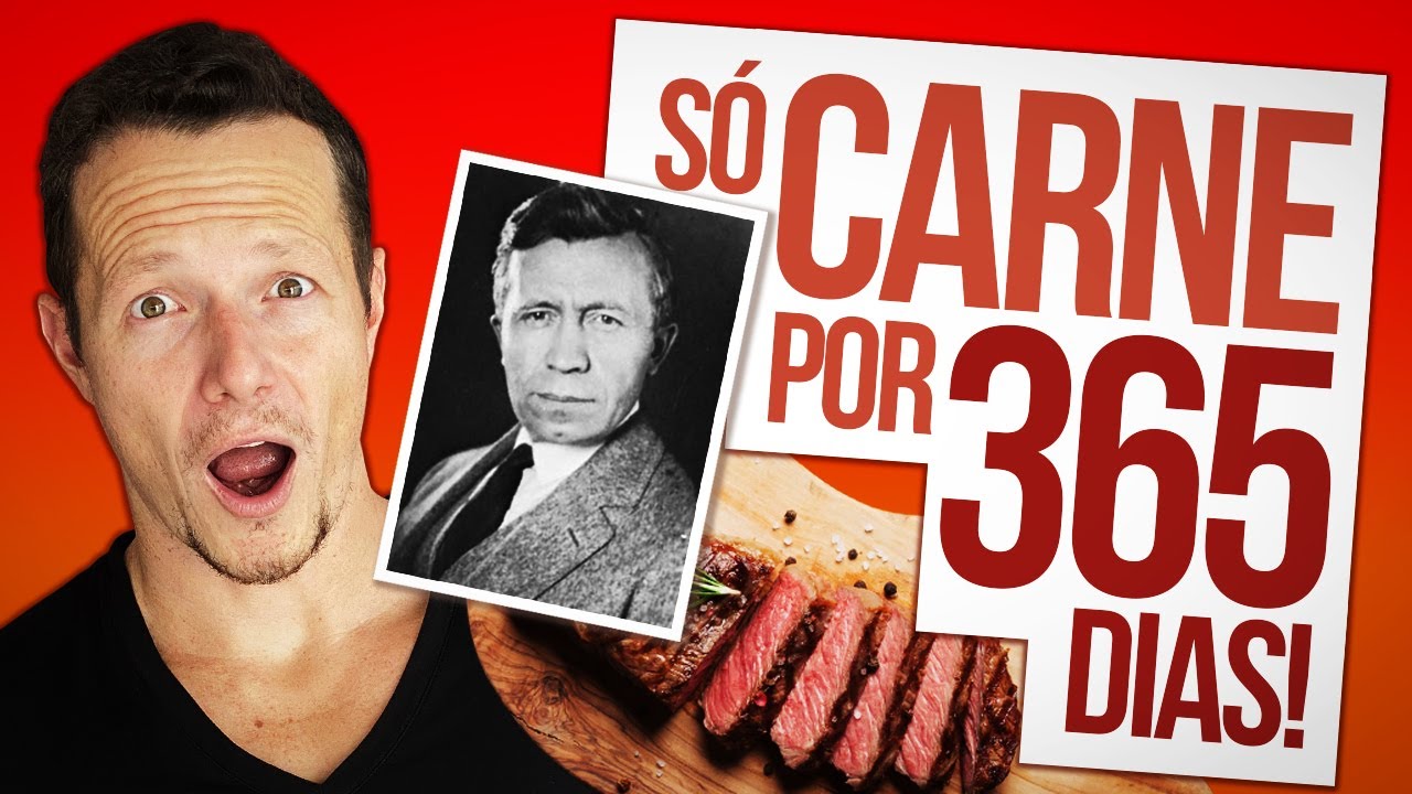 Ele Comeu SÓ CARNE Por 365 Dias (RESULTADOS!)