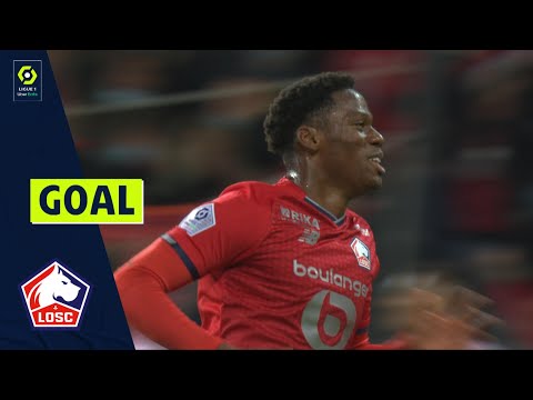 Goal Jonathan Christian DAVID (19' - LOSC) LOSC LILLE - STADE BRESTOIS 29 (1-1) 21/22