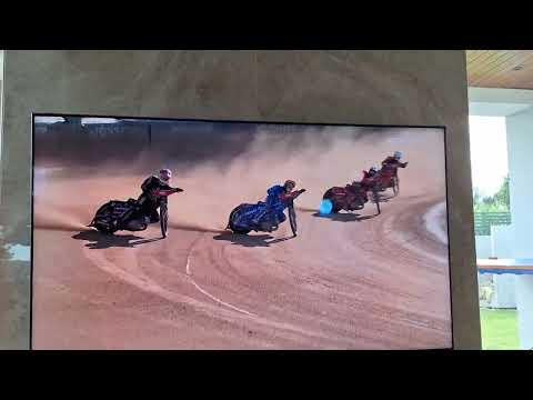 upadek Macieja Janowskiego podczas grand prix w rydze