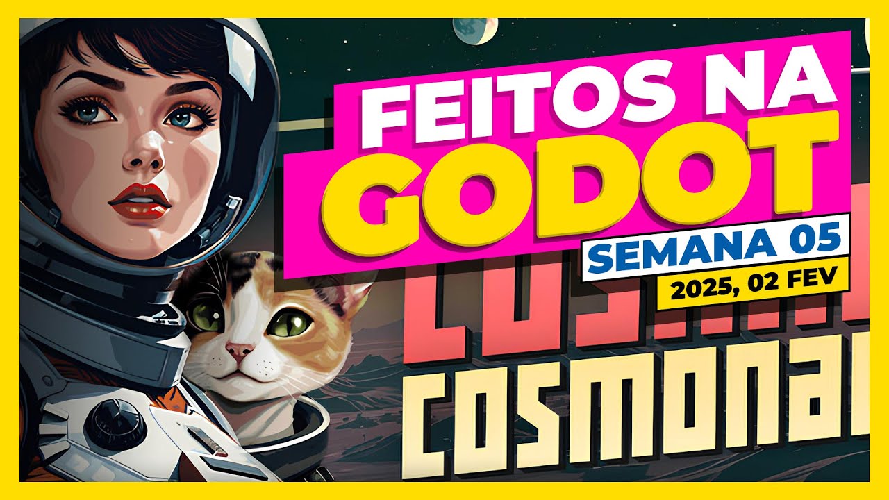 +6 JOGOS Feitos na GODOT para TE INSPIRAR!  - ANO 02 | Semana 05