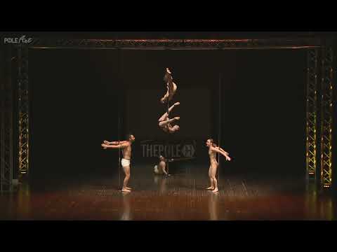 POLE ART ITALY 2022 - CARANOBE DAMIAO GAMI VILLEGER ALLEGUEDE - XCATEGORIE ELITE 2ND PLACE