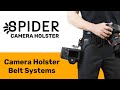 Spider Holster - Camera Holster Belt System v2 - Product Overview & Setup Instructions