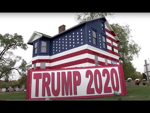 在2020年的戰場州為特朗普建祠堂 (A shrine to Trump in a 2020 battleground state)