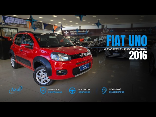 Vídeo FIAT UNO 1.0 EVO WAY 8V FLEX 4P MANUAL
