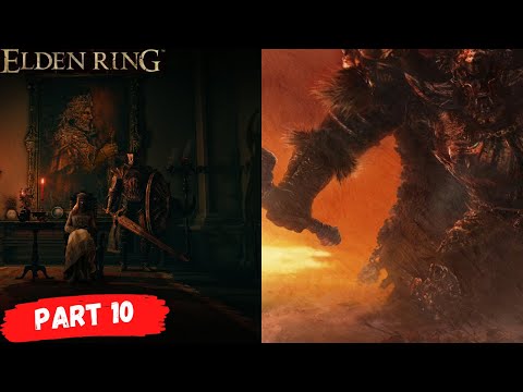 ELDEN RING Gameplay Walkthrough part 10 - EXPLORING VOLCANO MANNER AND RADAHN BOSS FIGHT (FULL GAME)