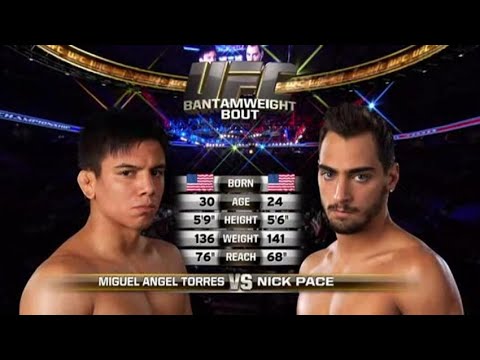 Miguel Torres vs Nick Pace full fight