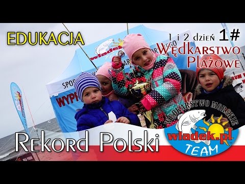 WładekTV - REKORD POLSKI wędkarstwo plażowe (#1) EDUKACJA