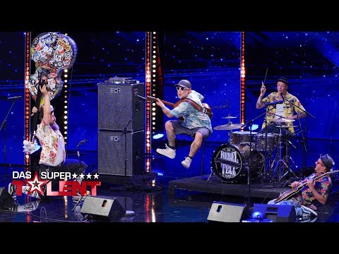Band rockt die Bühne! Fette Party mit Dieter | Das Supertalent 2019 vom 05.10.2019