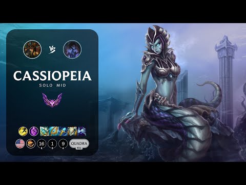Cassiopeia Mid vs Sylas - NA Master Patch 13.8