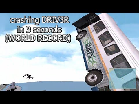 Crashing DRIV3R in 3 seconds (WORLD RECORD)