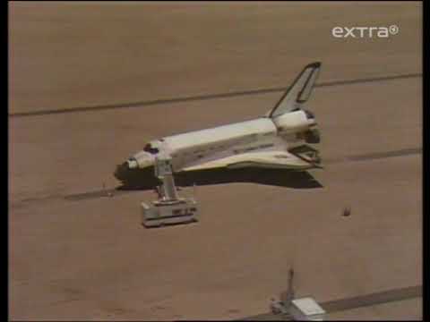 ARD Wochenspiegel vom 11.08.1985 - Shuttle STS-51F Landung