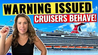 5 Cruise Rules of Conduct Cruisers Have Been Breaking...