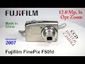 2007 Fujifilm FinePix F50fd CCD Digital Camera