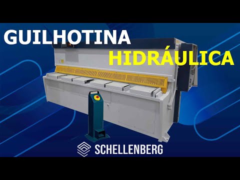 Guilhotina Hidráulica para Chapas de Aço