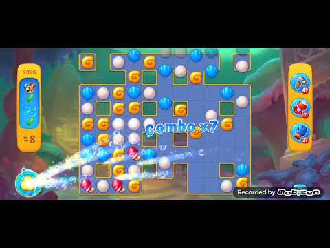 Fishdom level 2096. NOboosters