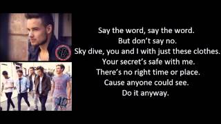 One Direction-Why We Don&#39;t Go There Lyrics+Pictures
