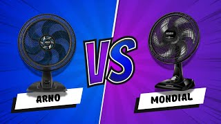 Arno vs Mondial Qual o Melhor Ventilador de Mesa? CONFIRA A BATALHA do Ventilador de Bancada