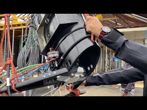 Final prep of our TF35