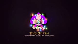 Purple Gorilla CHRISTMAS CARD VIDEO